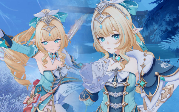 《原神》Vesna毛茸茸皮肤MOD