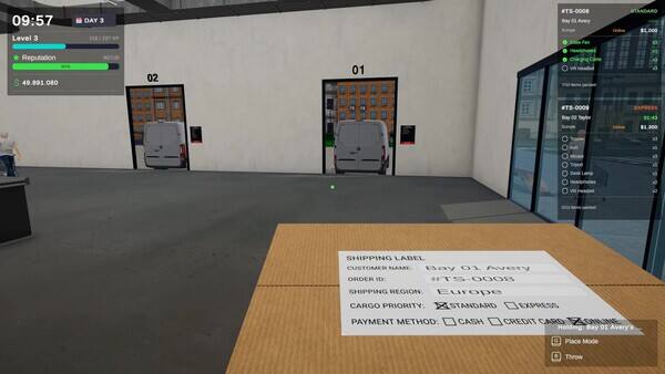 电子仓库模拟器壁纸
