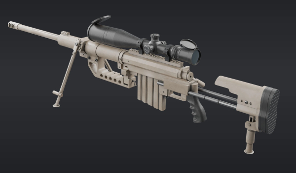 《赛博朋克2077》CheyTacM200狙击步枪MOD