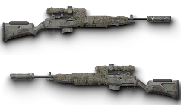 《赛博朋克2077》Mk14亡灵猎手DRM步枪MOD