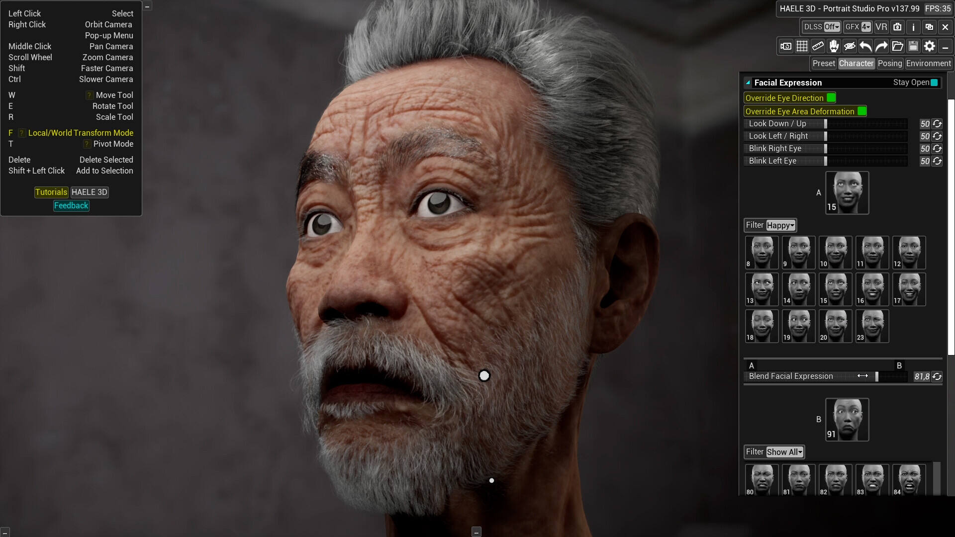 HAELE 3D 肖像工作室 Pro 绘画参考壁纸