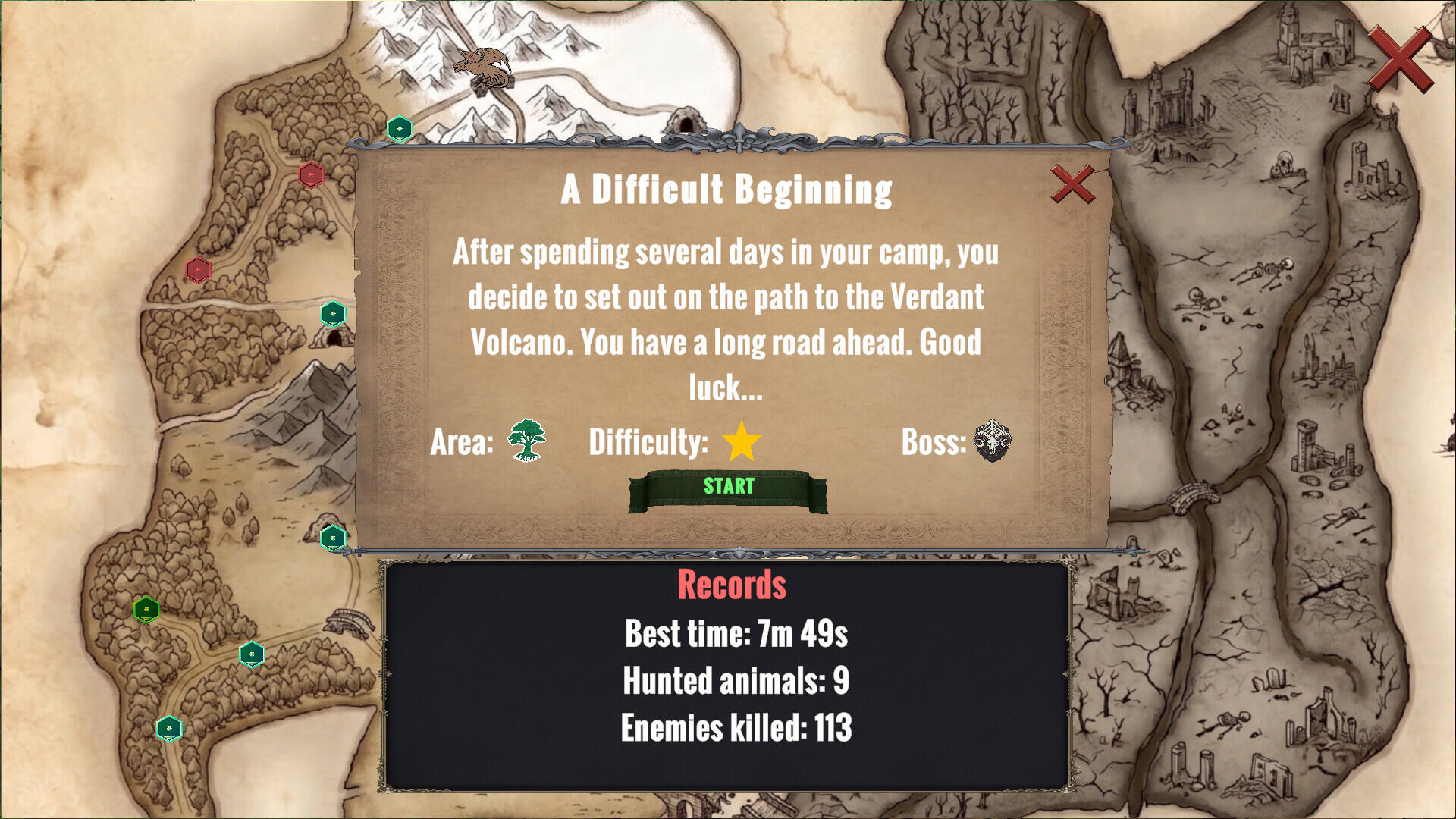 苍翠之路壁纸