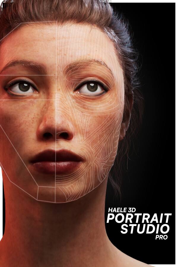 HAELE 3D 肖像工作室 Pro 绘画参考下载
