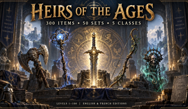 《最后纪元》时代继承者300件物品与50套套装MOD