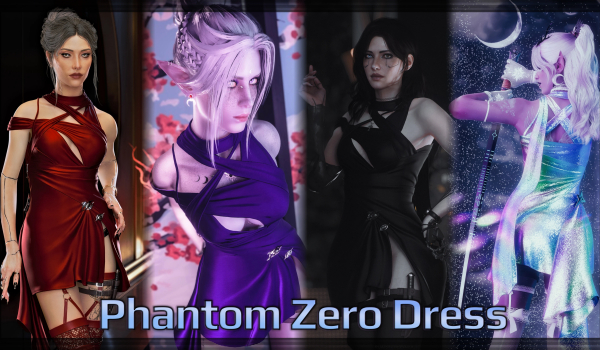《赛博朋克2077》幻影零式礼服MOD