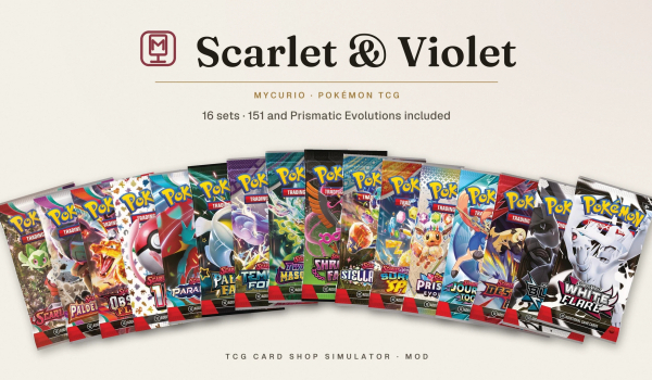 《TCG卡牌商店模拟器》宝可梦朱紫时代MOD