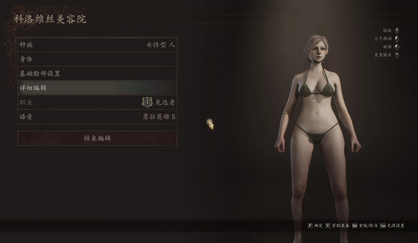 《龙之信条2》R版比基尼内衬MOD