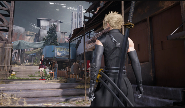 《最终幻想7:重制版》始终龙武士刀MOD