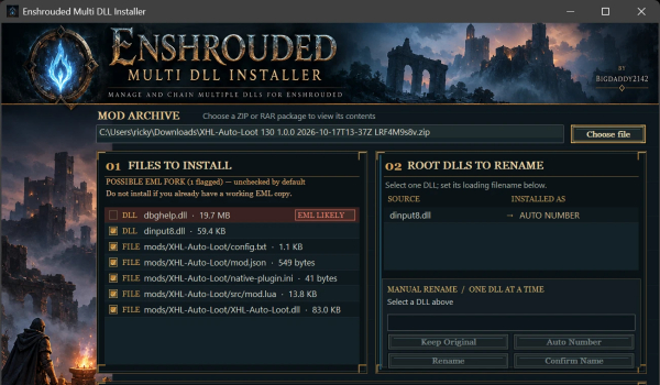 《雾锁王国》多DLL安装器MOD